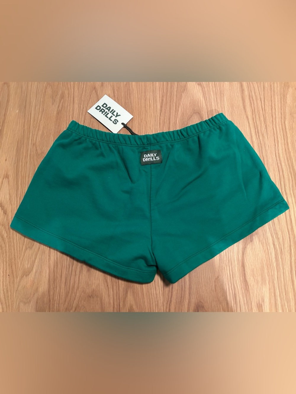 Daily Drills Mini Sweat Shorts - Kelly Green Size M/L NWT